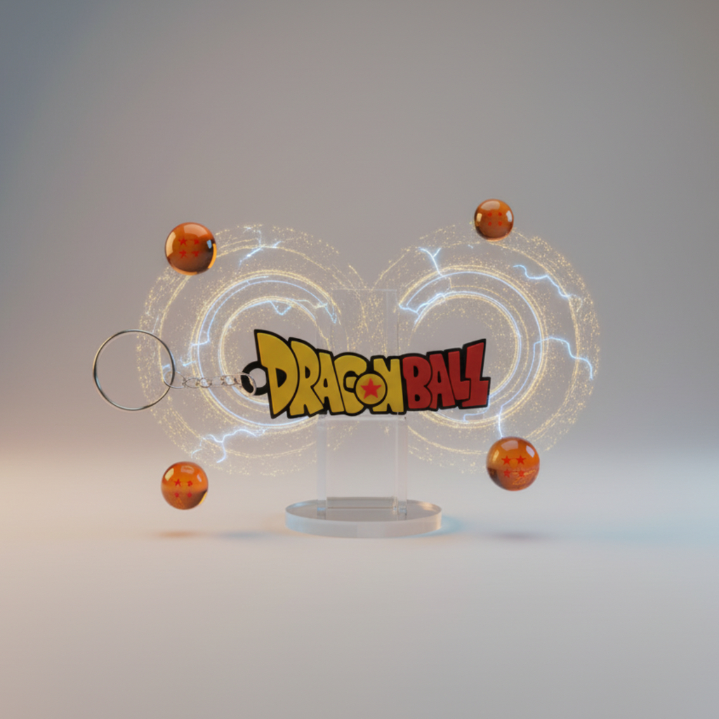 Brelok Dragon Ball – kolorowy brelok 3D dla fanów anime