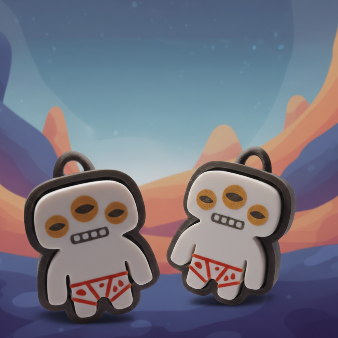 Fuggler Kliker 3D – antystresowy brelok kolekcjonerski