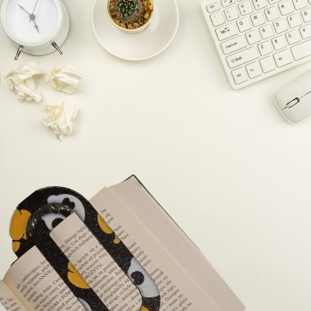 Komplet 3 Zakładek do Książek – Truskawka, Ciastko, Czaszka 🍓🍪💀