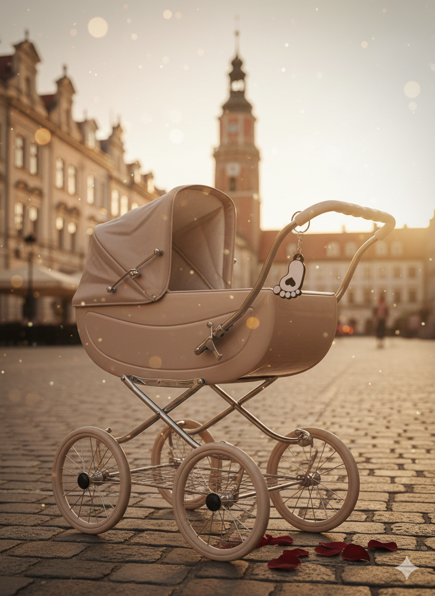 Brelok Stópka z Sercem – uroczy brelok 3D dla bliskiej osoby