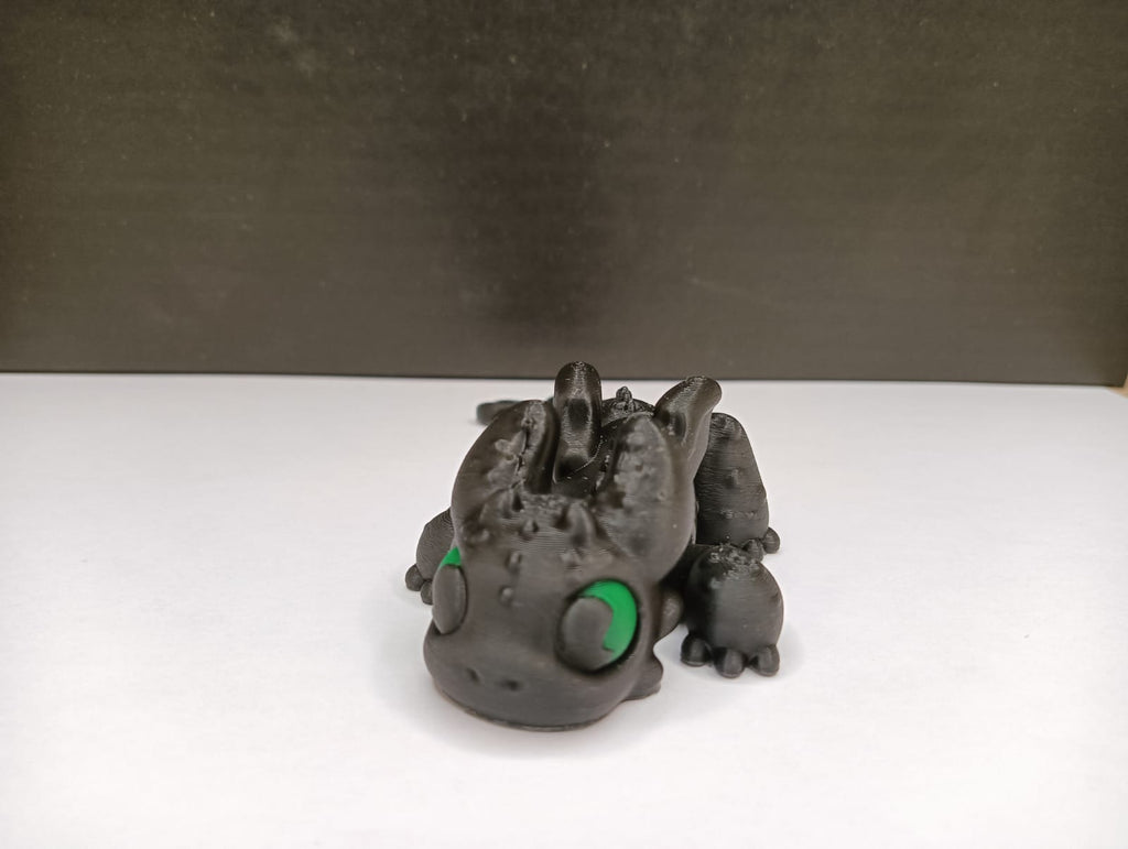 Figurka Smoka 3D inspirowana Szczerbatkiem – „Jak Wytresować Smoka” 🐉💚