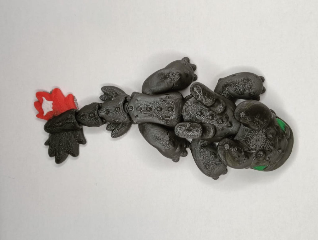 Figurka Smoka 3D inspirowana Szczerbatkiem – „Jak Wytresować Smoka” 🐉💚